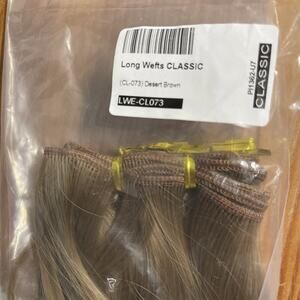 36” Long Wefts Arda classic Dessert Brown CL-073